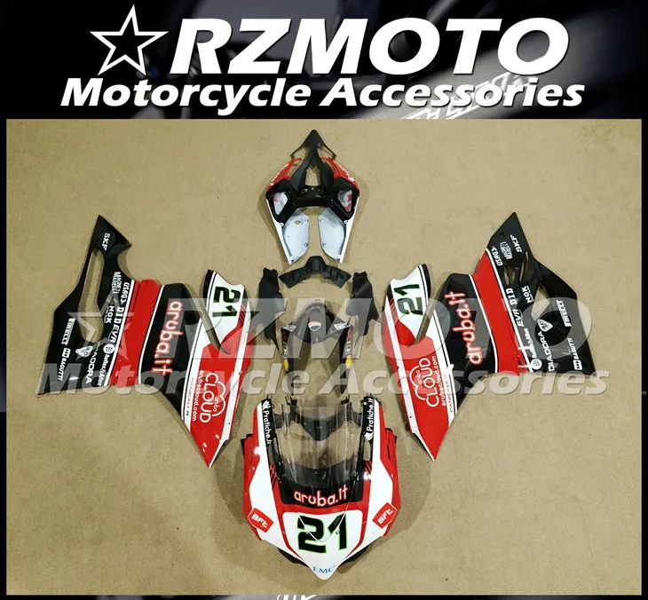 

Комплект обтекателей для мотоцикла из АБС-пластика, подходит для Ducati 899 1199 Panigale 2012 2013 2014 12 13 14, комплект кузова 21
