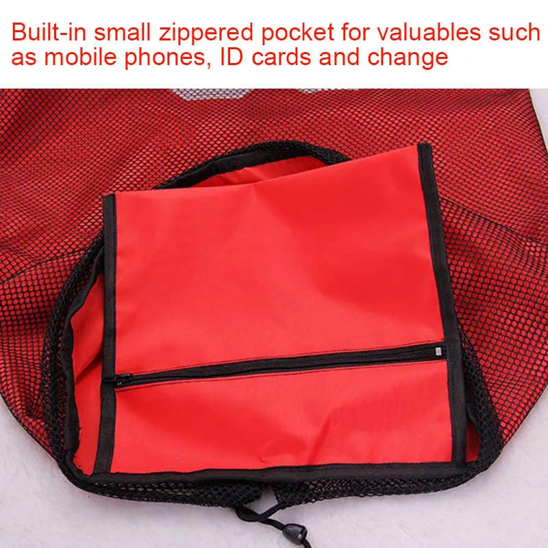 

2020 New Sports Ball Backpack Basketball Football Storage Net Bag Training Ball Mesh Bag N66