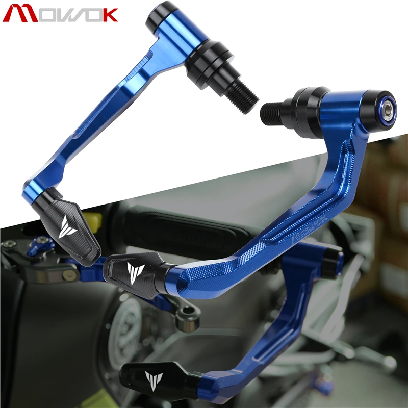 Для YAMAHA MT07 MT09 MT10 MT03 Новый трассовый руль мотоцикла ручки рулевые наконечники