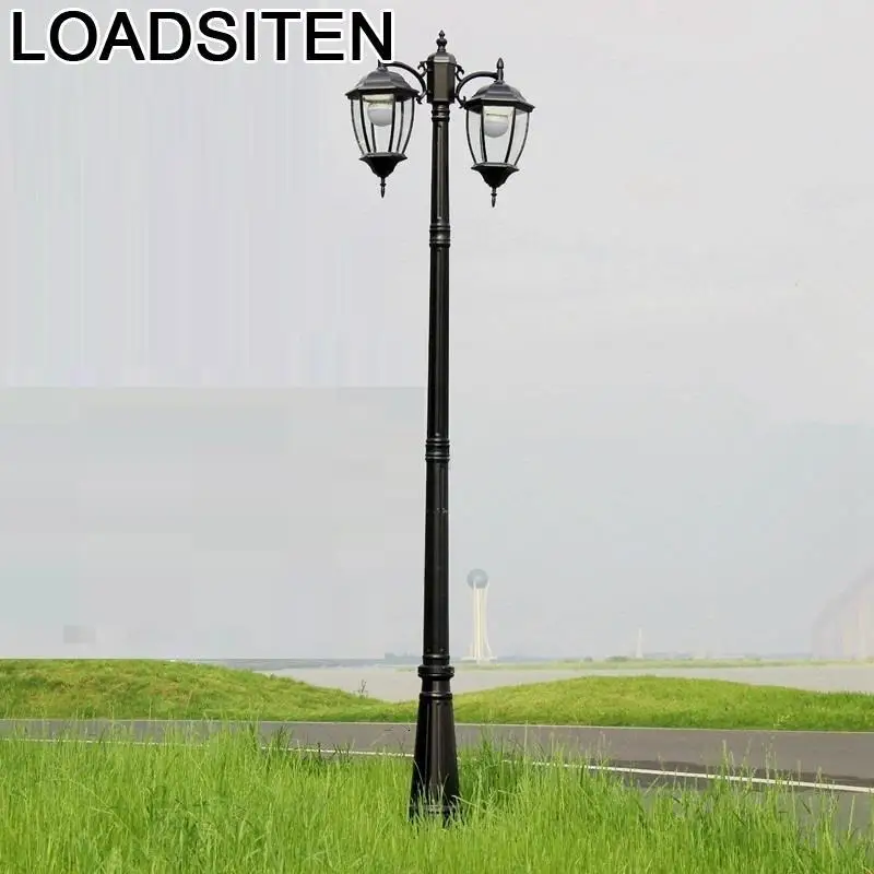 Lampadaire Farola Eclairage Lampioni Da Esterno Tuinlamp Квадратный светодиодный светильник наружный