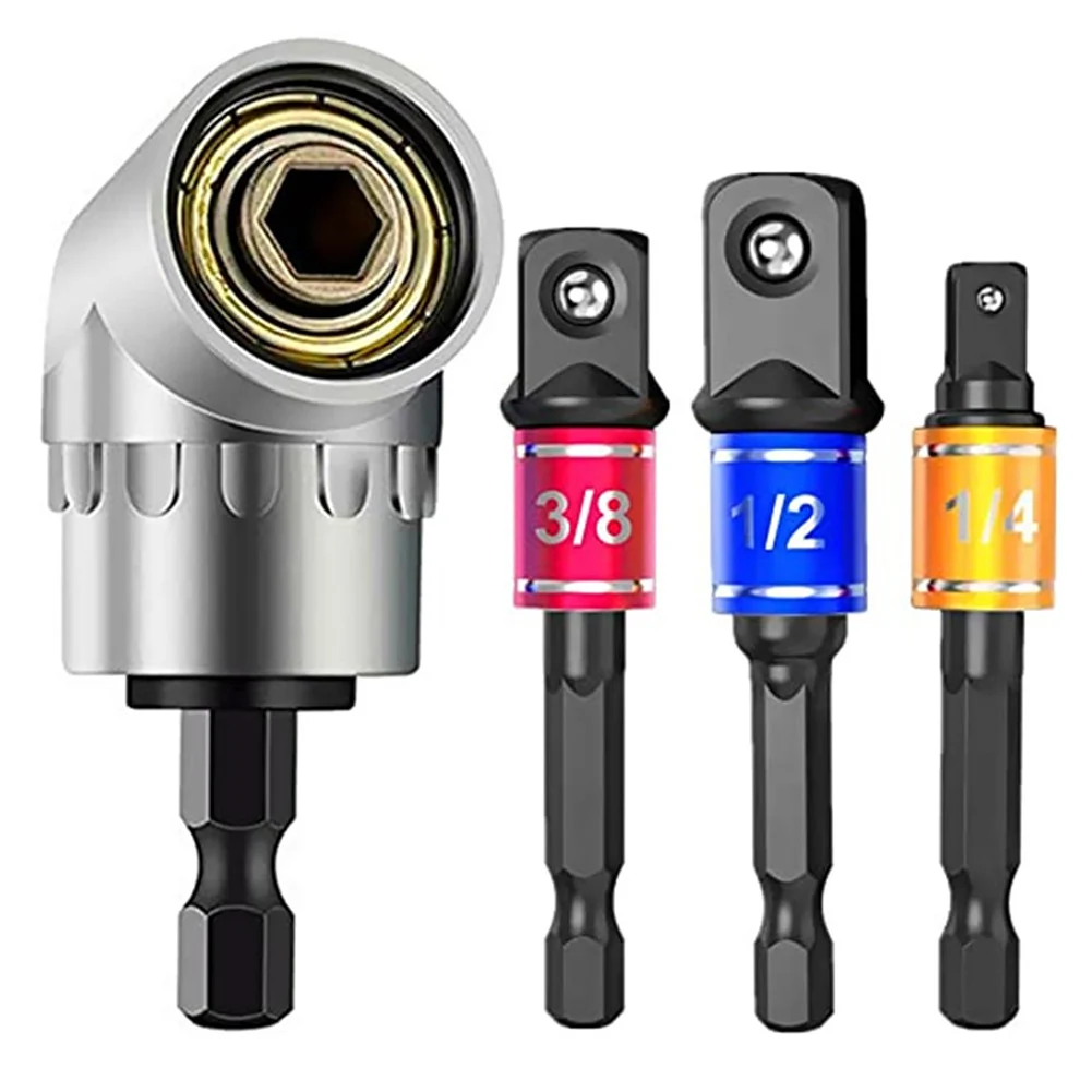 

Accessories Flexible Shaft Magnetic Metal Hand 105 Degree Screwdriver Socket Adapter Extension Set Connection Tip Impact Grade