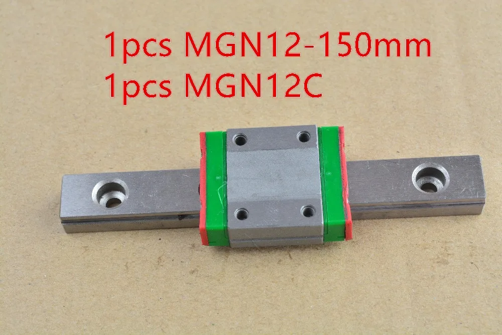 MR12 12 мм линейная направляющая MGN12 150 с MGN12C или MGN12H подшипника слайдера 1 шт.|guide