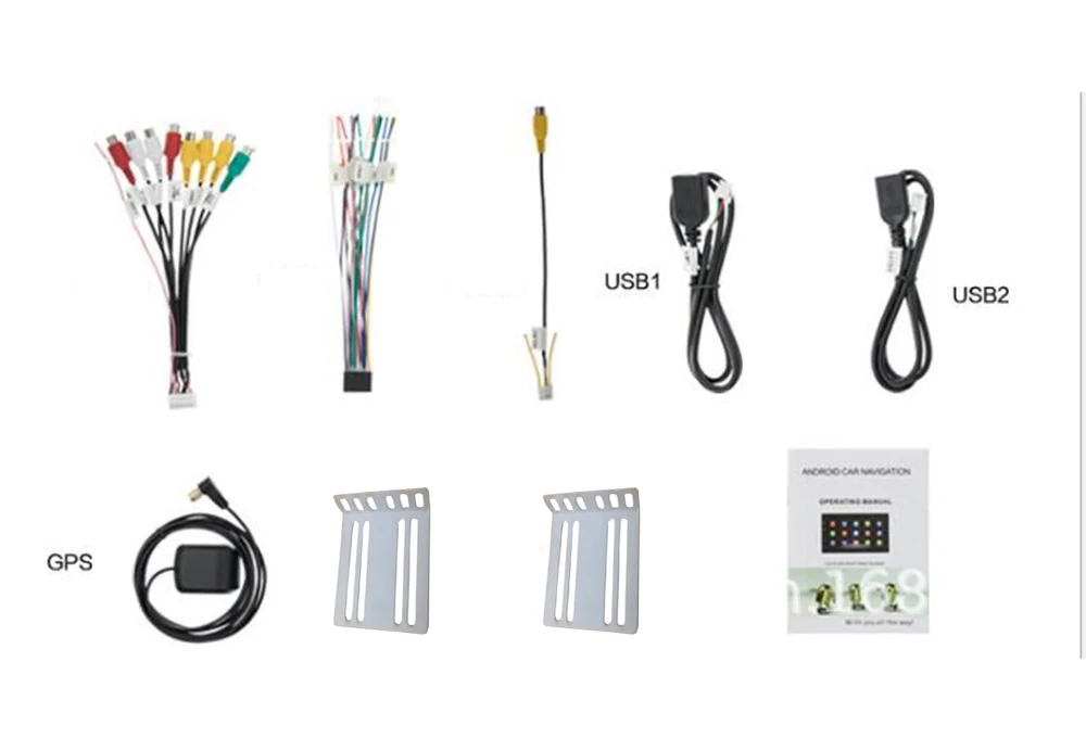 Автомобильный мультимедийный плеер 2DIN с сенсорным экраном 7 дюймов Android Bluetooth GPS Wi