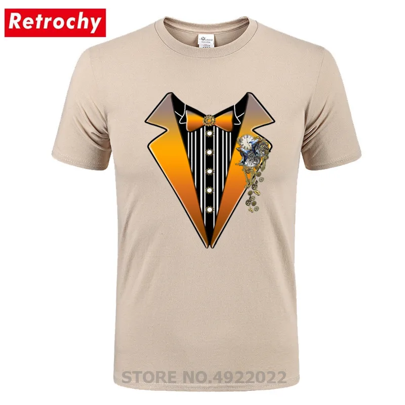 Новое поступление смокинг для хипстера Дизайнерская мужская футболка забавные