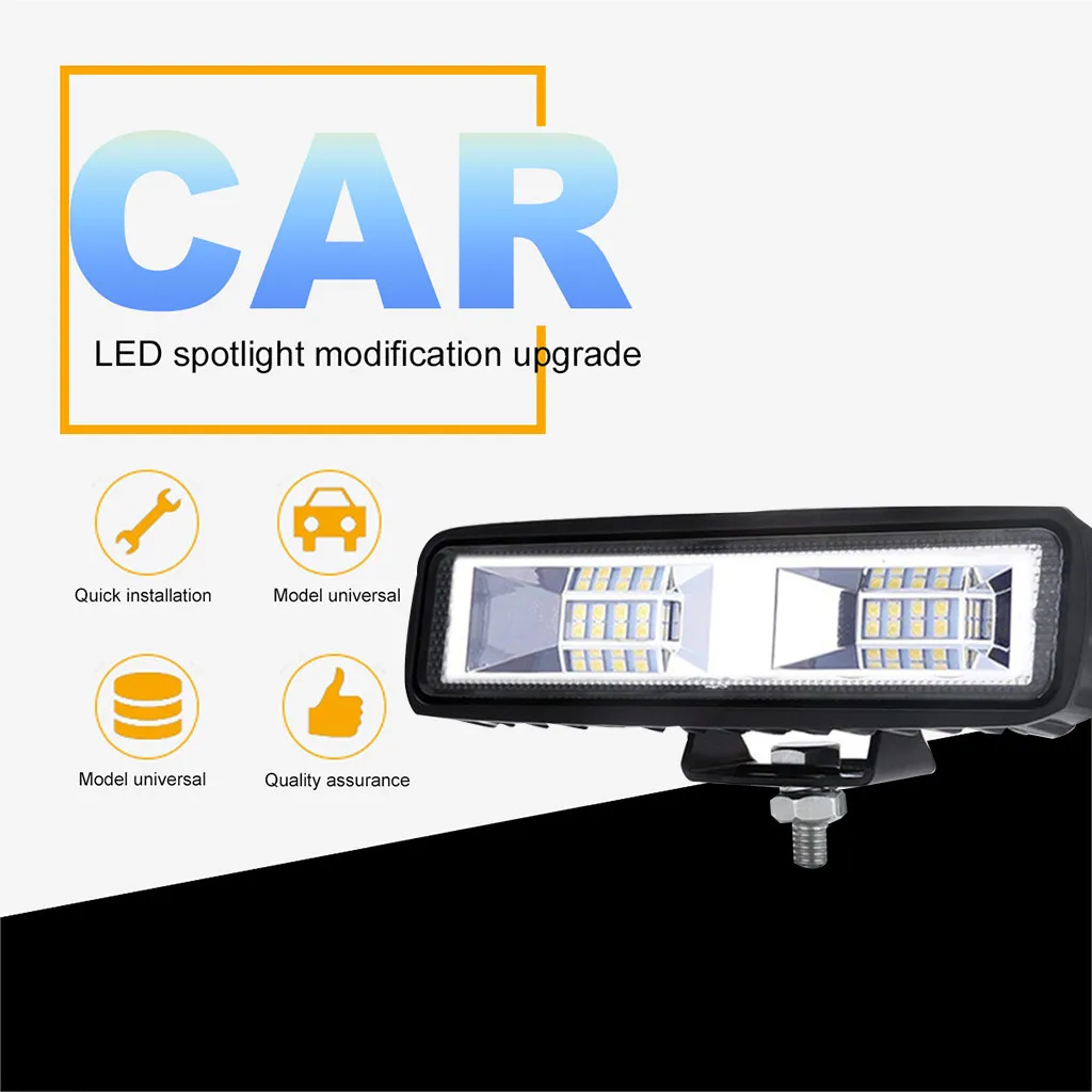 Светодиодный точечный светильник s 6 дюймов 48 Вт 16 светодиодный рабочий белый