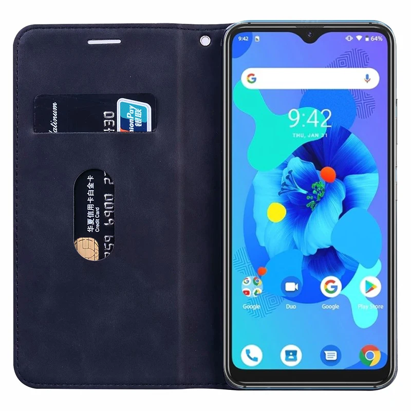phone magnet case for umidigi a7 protective flip cover pu leather case umidigi a7 protector shell wallet funda capa bag free global shipping