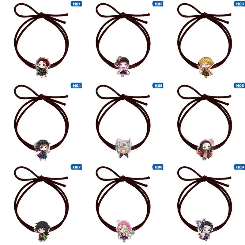 Резинки для волос с клинком призрака из аниме клинок рассекающего демонов