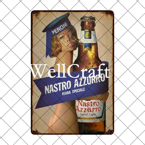 [WellCraft] Stella Artois Fosters пивные металлические знаки, украшение для паба