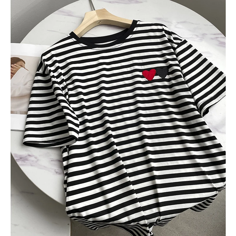 

Женская футболка с коротким рукавом и круглым вырезом