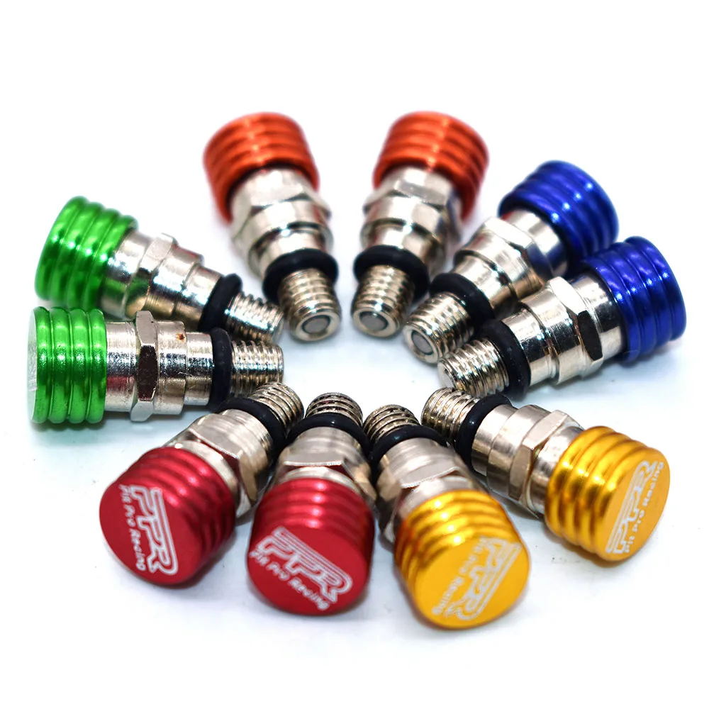 Motorcross CRF YZF KXF Fork Bleed Valve Relief Air M5*0.8mm Bleeder Valves | Автомобили и мотоциклы