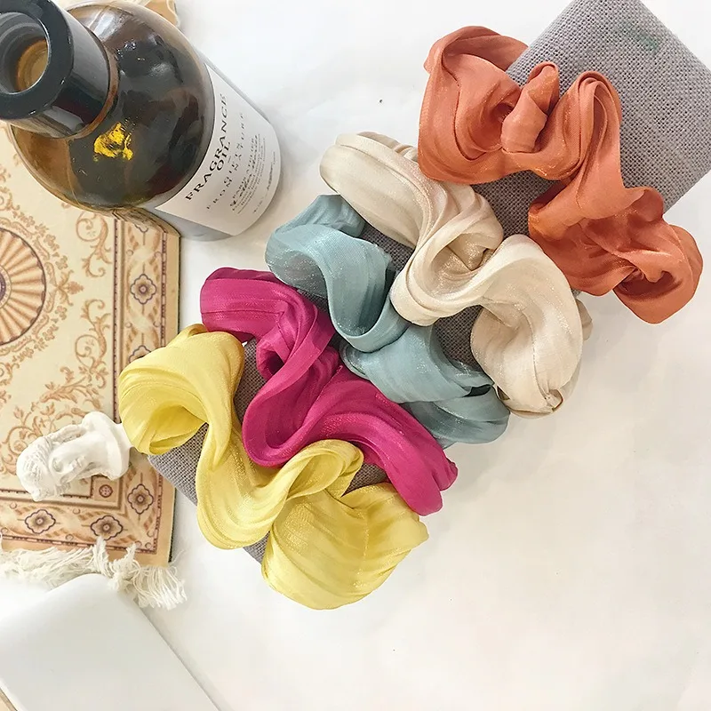 Новое поступление 2019 резинки для волос ярких цветов эластичные Женские