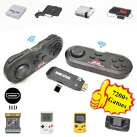 hd 7200 games in 1 mini retro video tv game console with 8 emulators for arcade games for snes for nes for snes support tf card