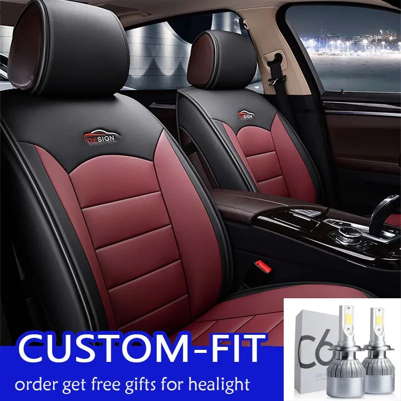 Чехол для автомобильного сиденья vw golf 4 5 VOLKSWAGEN polo 6r 9n passat b5 b6 b7 Tiguan аксессуары