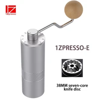1zpresso e manual grinder burr grinder kitchen grinding tools mini bean milling stainless steel adjustable coffee bean mill 25g
