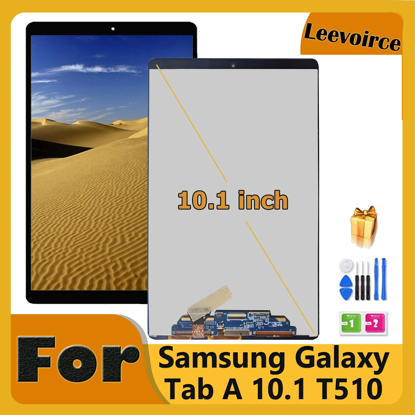 Сменный ЖК-дисплей 10 1 дюйма для Samsung Galaxy Tab A (2019) WIFI T510 SM-T510 T510N с сенсорным экраном в