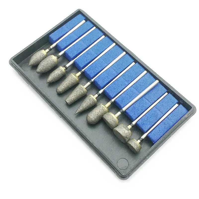 Зубные Алмазные Боры HP 10 шт. полностью спеченные алмазные боры шлифовальные