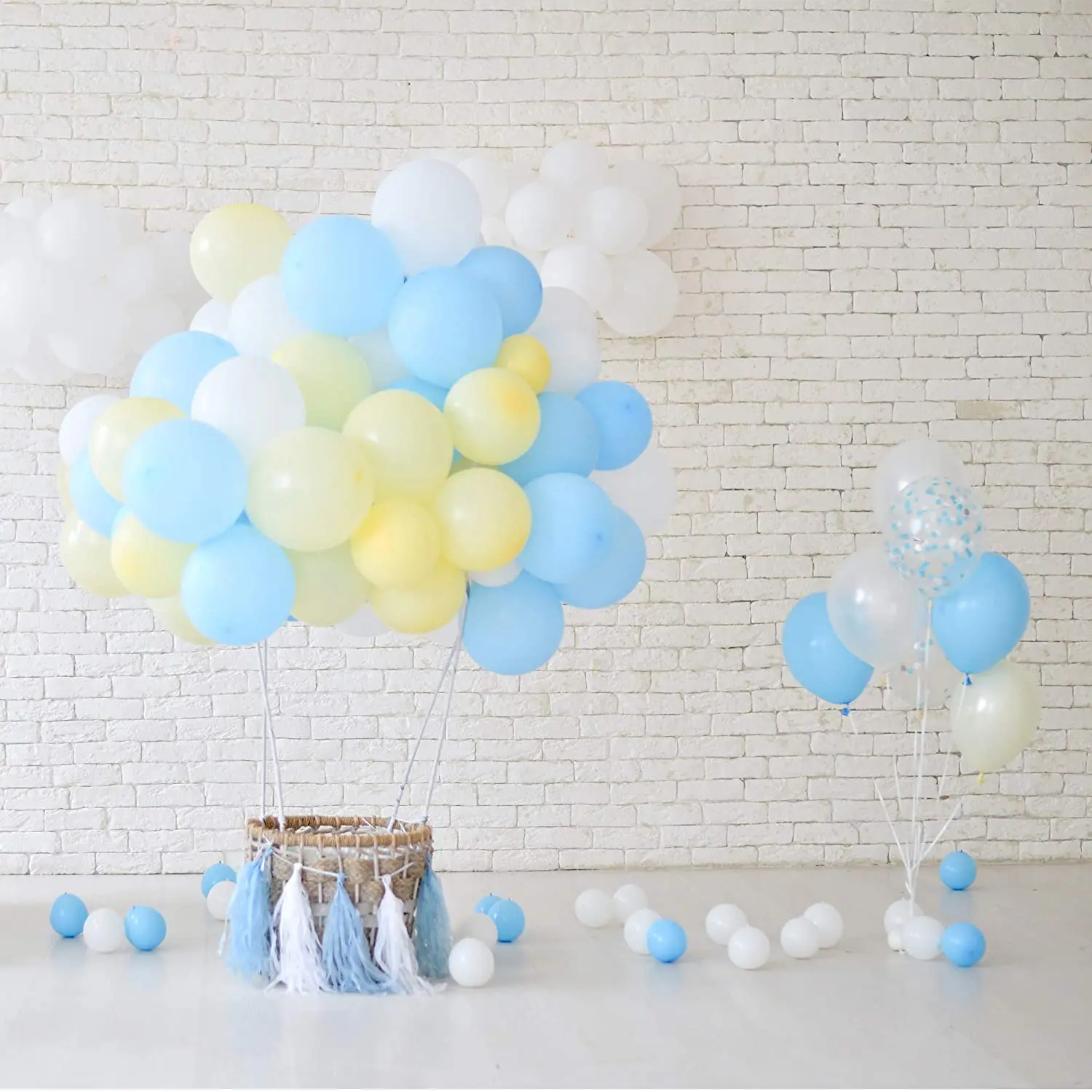 Kit de arco de guirnalda de globos de l&aacute;tex de 80 piezas para decoraci&oacute;n de boda, Macaron, globos azules para Baby Shower, decoraciones para fiesta de cumplea&ntilde;os, ni&ntilde;os-2