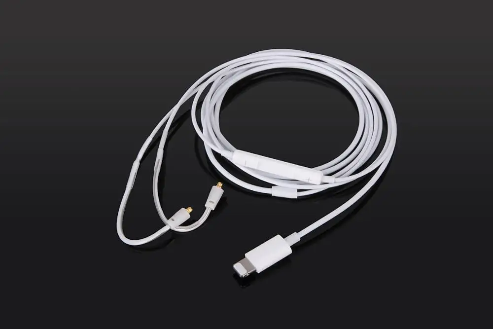 Аудиокабель с дистанционным микрофоном для MEE Audio PINNACLE P1 P2 PX M7 Pro подходит iPhone