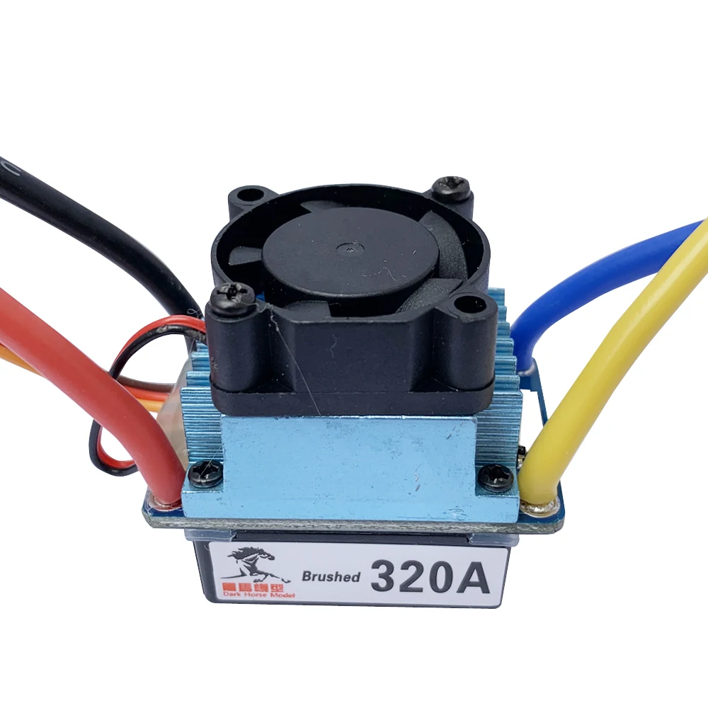 Скоростной контроллер с щеточным двигателем Svviss RC Boat 320A ESC 380/540/775 двухрежимный