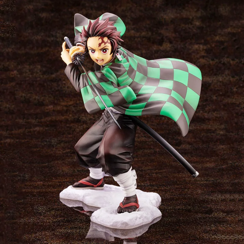 18 см аниме фигурка демон убийца Kimetsu без Yaiba камадо Tanjirou Agatsuma Zenitsu Nezuko ПВХ Фигурки