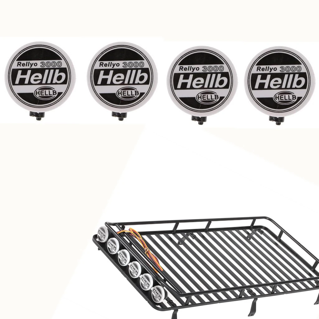 

Round Lampshade RC Car LED Spotlights Cover for 1:10 HSP Rock Crawler