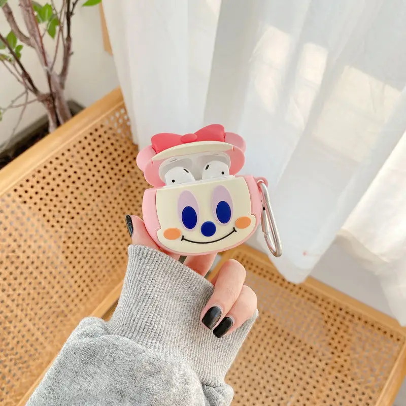 Disney Cute Mickey Minnie AirPods1/2 Generation Protective Case iPhone Pro 3 Wireless Bluetooth Headset Lovers Soft | Игрушки и хобби