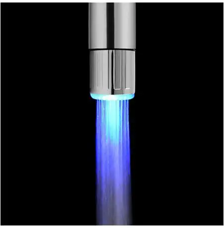 Новый светодиодный смеситель для кухни светящийся кухонный кран torneira para cozinha