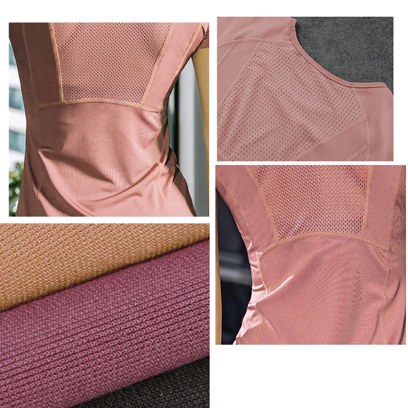 

Hot Women Yoga Tops Slim Fit Quick-dry Breathable Back Sleeveless Fitness Shirts for Gym MVI-ing