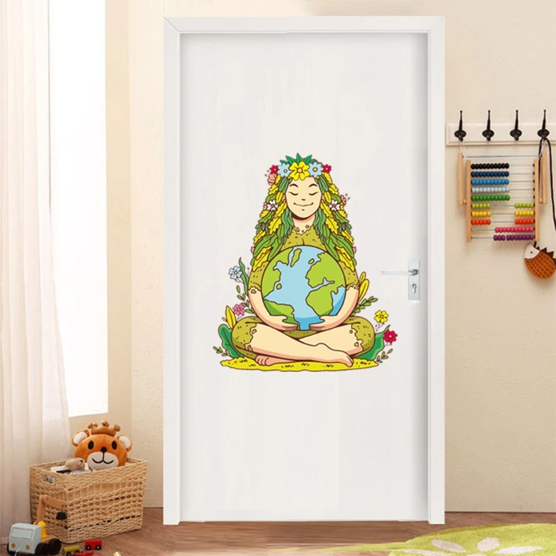 

Mother Earth Goddess Wall Sticker Window Wallpaper Decal Mother's Day Gift Home Decoration