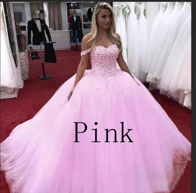 Очаровательное бисерное Бальные платья с кристаллами Пышное Платье открытыми