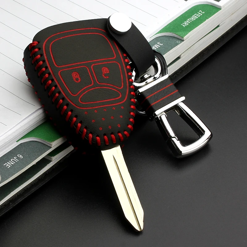 Кожаный чехол для ключей jeep compass 2007-2014 patriot 2011-2015 ultimate 2008 автомобильных