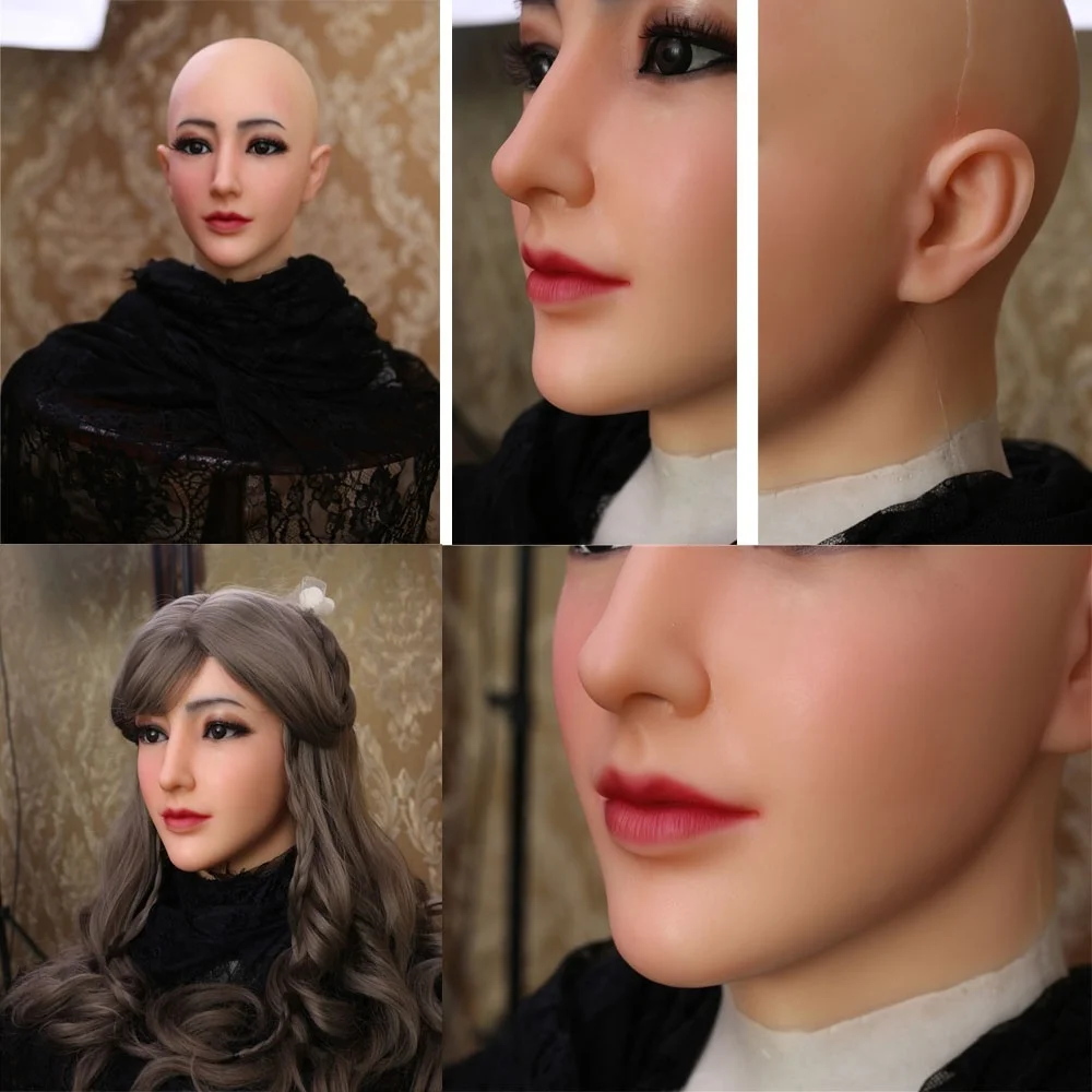 Мужская силиконовая маска для трансвеститов Drag Queen Alice вечерние модельные маски