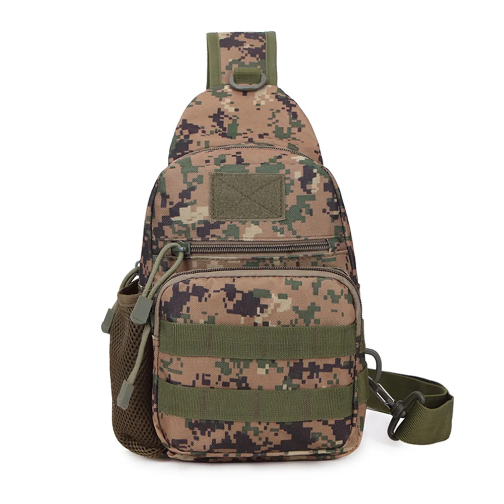 

Chest Sling Bag 600D Oxford Fabric Men Shoulder Bag for Outdoor Hiking Camping Fishing Trekking Cross Body Packet