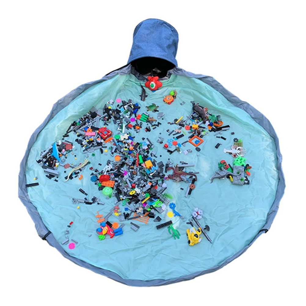 Play Mat and Toy Storage Bag Barrels for Kids Large Drawstring Organizer Baskets Toys Container Organizebags | Игрушки и хобби