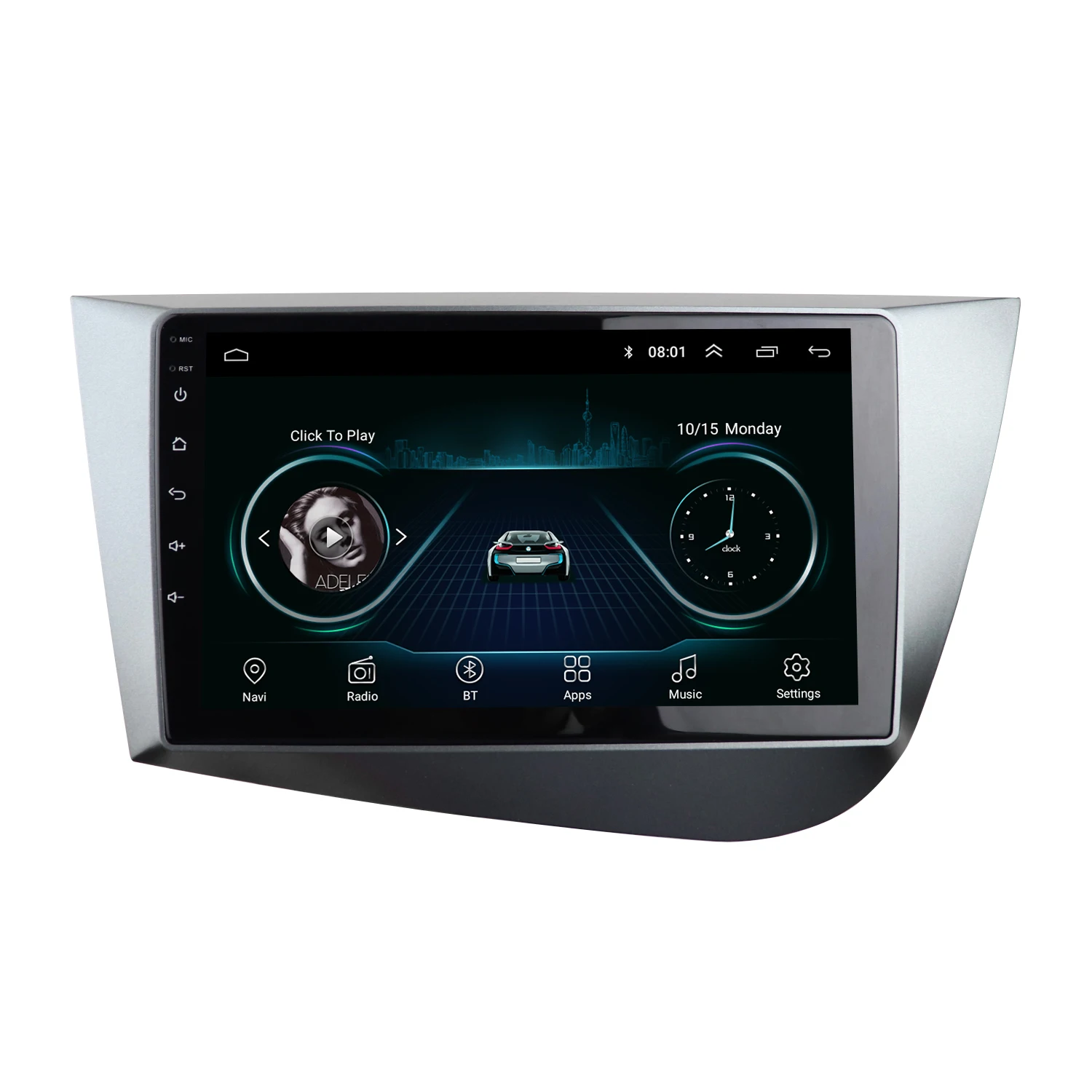 9 INCH Car Radio Fascia for SEAT LEON 2005-2012 Dash Refitting Installation Mount Kit Stereo GPS DVD Panel CD Player Frame Bezel |
