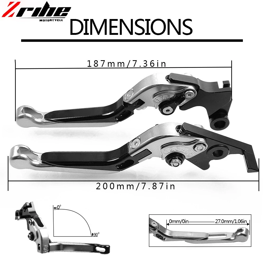 Мотоциклетные регулируемые складные ручки рычаг сцепления для SUZUKI GS500F GS500 F GS 500F
