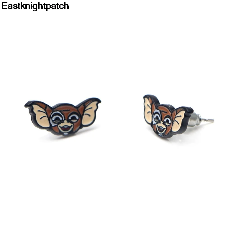 

20pair/lot E1656 Cartoon Lovely Enamel Stud Earrings Fashion Jewelry Accessories for Female Gift Classic Cosplay Earrings