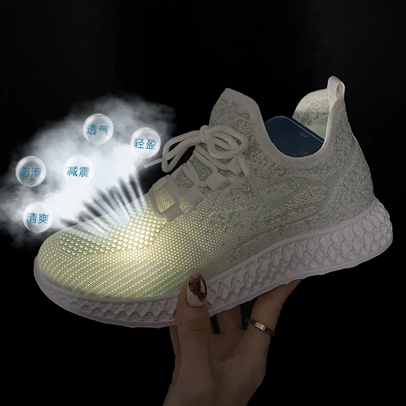 

Women's Casual Shoes 2021 Autumn New Mesh Breathable Vulcanized Shoes Outdoor Comfortable Casual Sports Shoes Zapatos De Muje