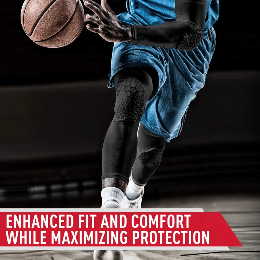 1 шт. колено Поддержка бандажа колодки ячеистые наколенники расширенной сжатия