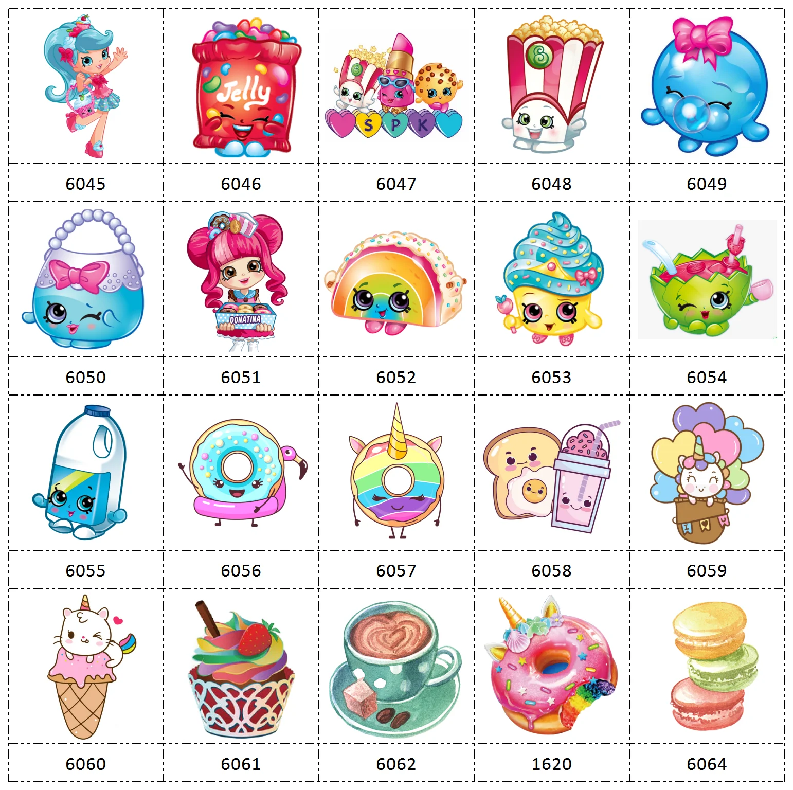 

HSDCraft Free shipping 30 pcs planar resin cartoon Series for diy