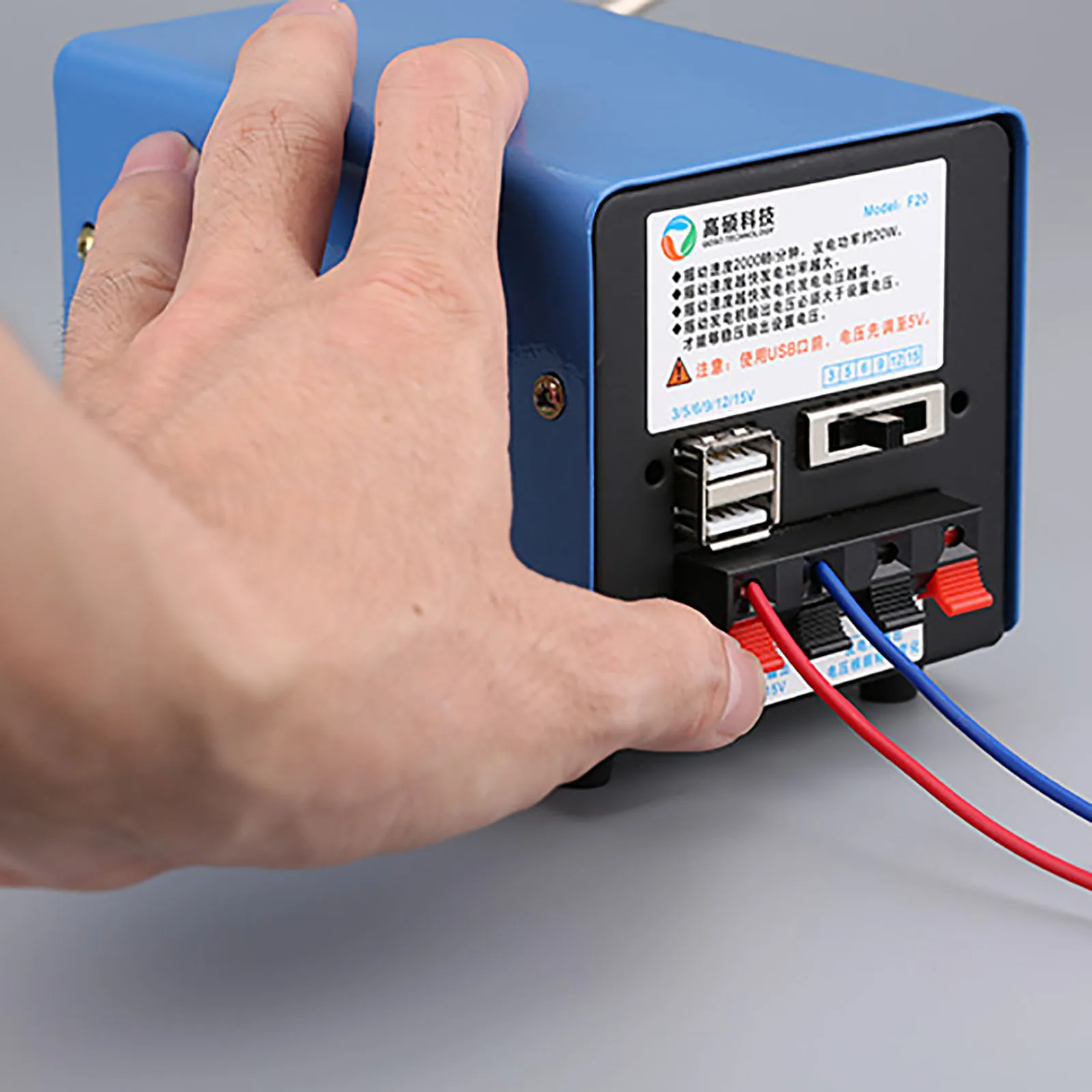 Портативное высокомощное зарядное устройство 20 Вт экстренный ручной генератор с