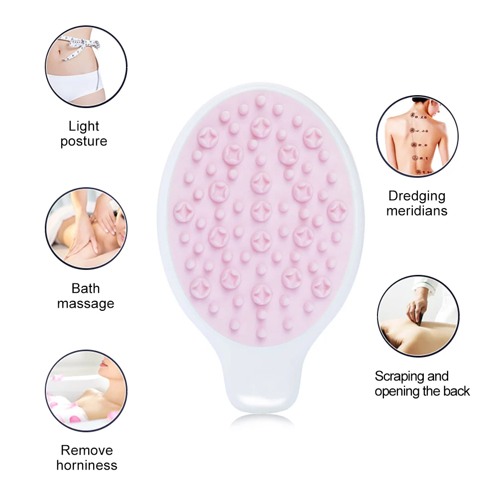 Силиконовый для массажа тела Cofoe Gua Sha массажные инструменты Массажная щетка