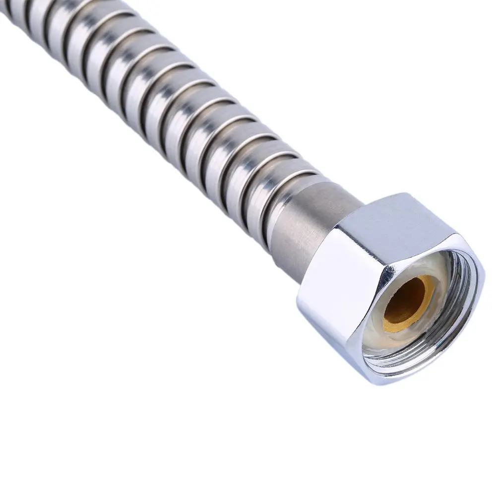 2 м стандартная Гибкая Хромированная душевая головка из нержавеющей стали шланг
