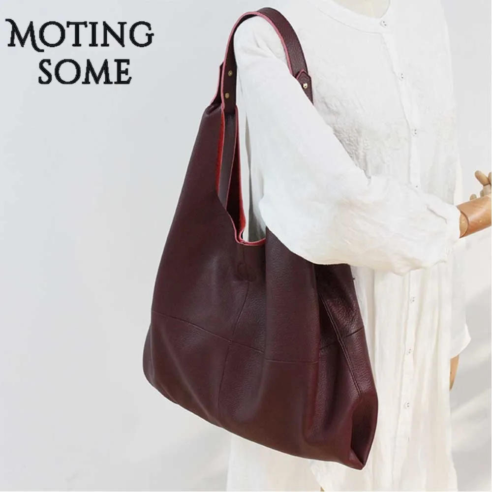 Cowhide Genuine Leather Women Tote Bag Casual Large Shopping Female Luxury Natural Shoulder 2020 Trend New |