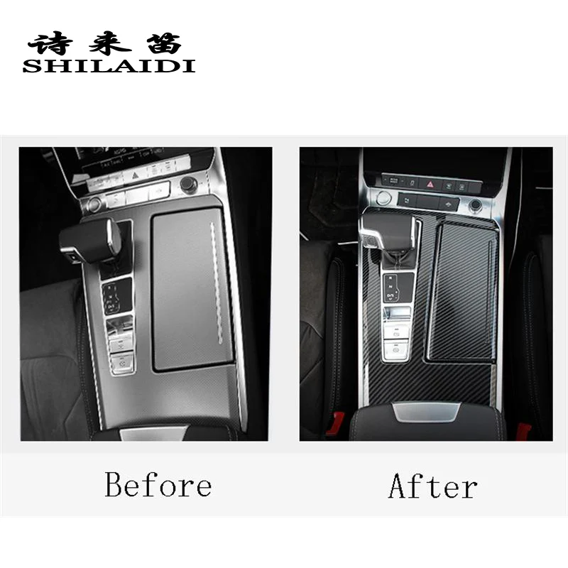 Стайлинг автомобиля держатель стакана для воды из углеродного волокна панель