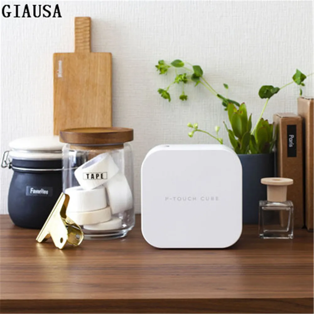 Принтер для этикеток Brother PT-P300BT P-touch Cube Bluetooth tze 6/9/12 мм tze-231 лента | Компьютеры и офис