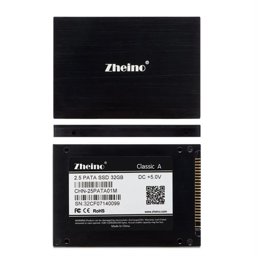 Zheino 2,5 дюймов PATA IDE 32 Гб(карта памяти MLC NAND) SSD 44PIN твердотельный диск для ноутбука