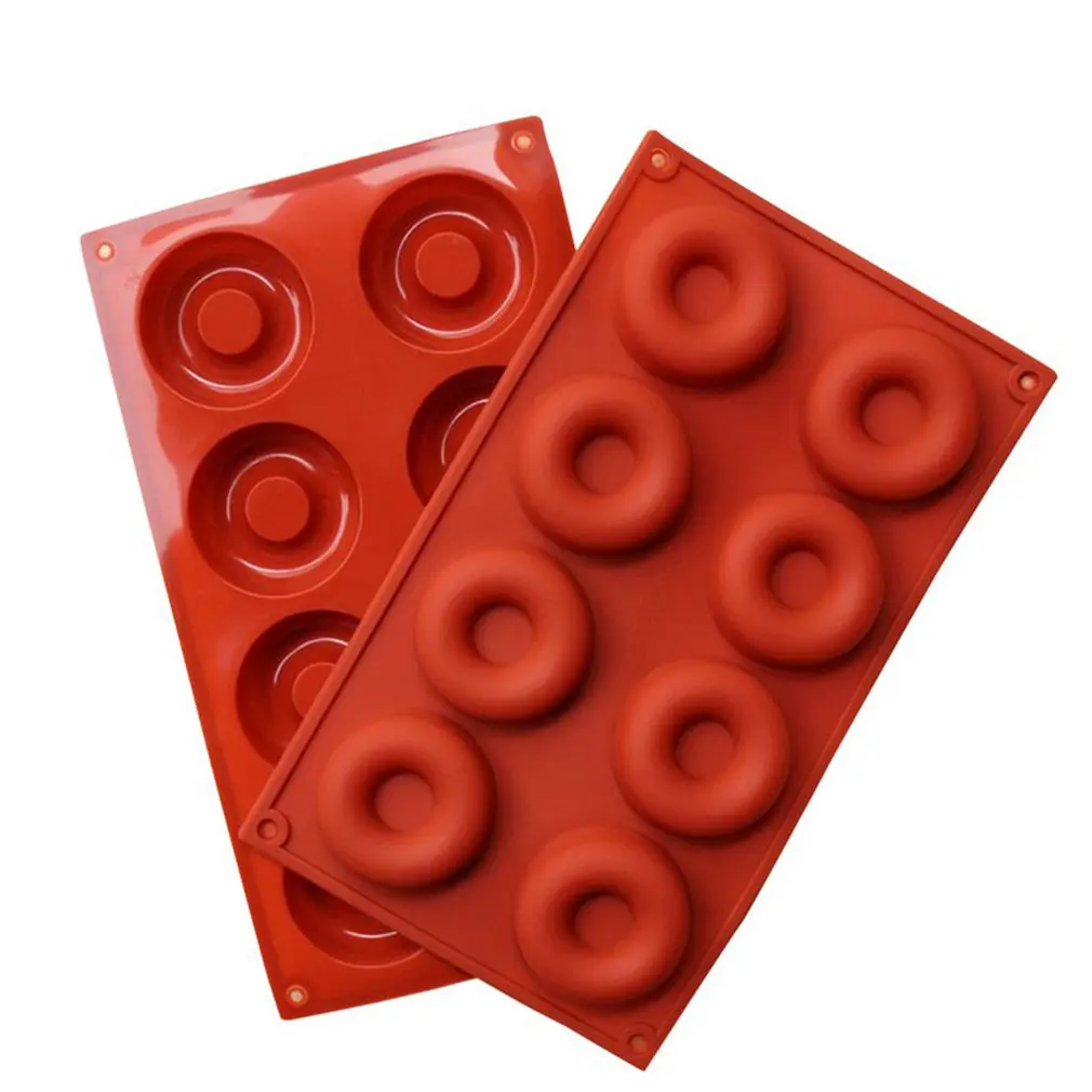 8 полости силиконовые мини Пончики торт плесень шоколад печенье кекс пончик