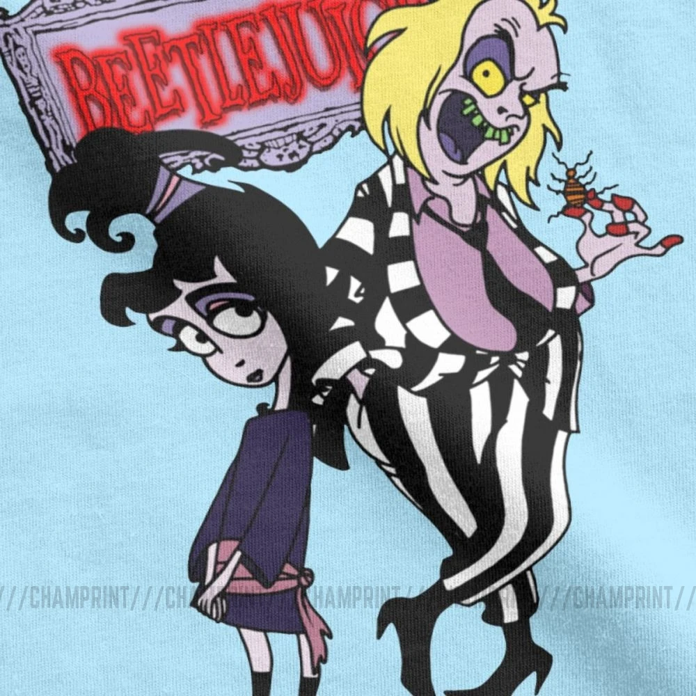 Beetlejuice Лидия группа футболка для мужчин 2019 Мода 100% хлопок круглый воротник