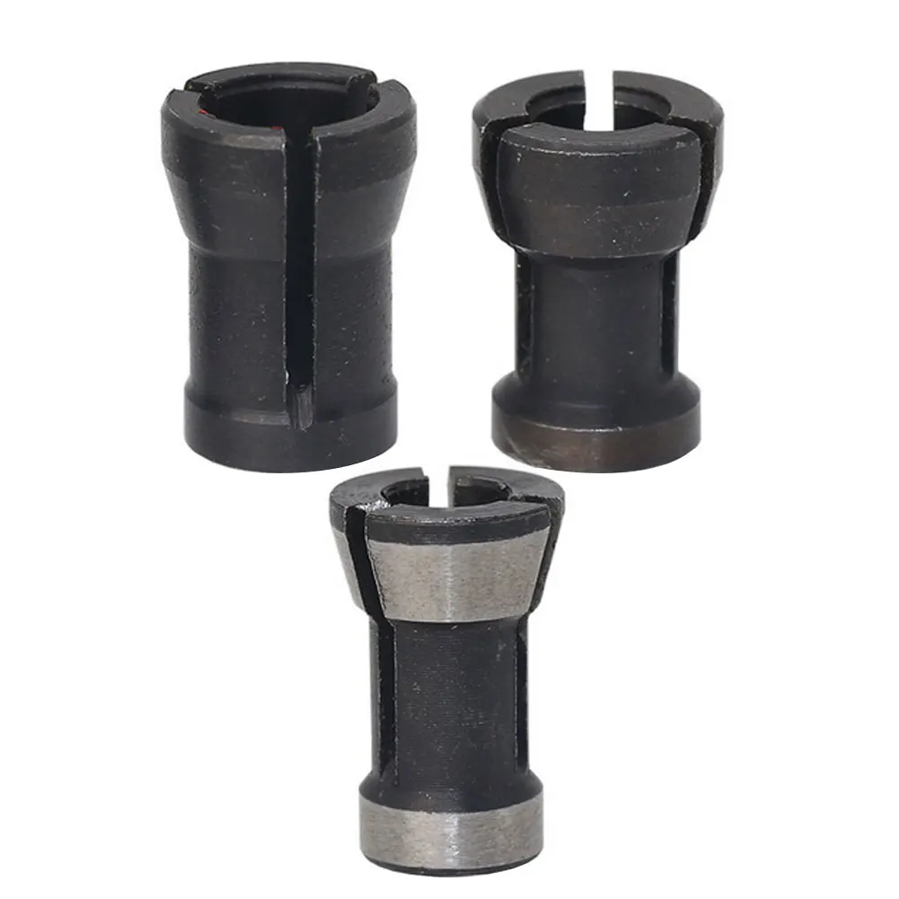 

3PCS High Precision Adapter Collet 8/6.35/6mm Collet Chuck Engraving Trimming Machine Router Milling Cutter Accessories